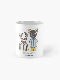 ماگ fantastic fox | ماگ آقای روباه شگفت‌انگیز طرح Ash &amp; Kristofferson