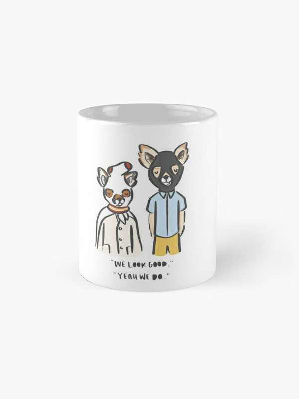 ماگ fantastic fox | ماگ آقای روباه شگفت‌انگیز طرح Ash &amp; Kristofferson