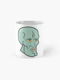 ماگ Spongebob | ماگ باب اسفنجی طرح Handsome Squidward
