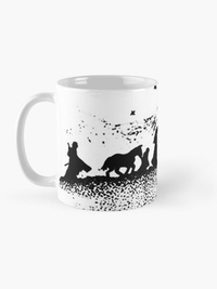 ماگ ارباب حلقه ها | ماگ Lord Of The Rings طرح The bird flying