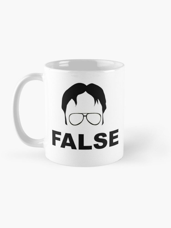 ماگ office | ماگ اداره طرح Dwight Schrute False
