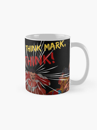 ماگ Invincible | ماگ شکست ناپذیر طرح THINK MARK  THINK!