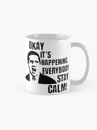 ماگ office | ماگ اداره طرح Everybody Stay Calm