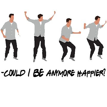 تیشرت friends طرح Chandler Bing dance