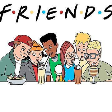 هودی زنانه  friends طرح Recess Friends