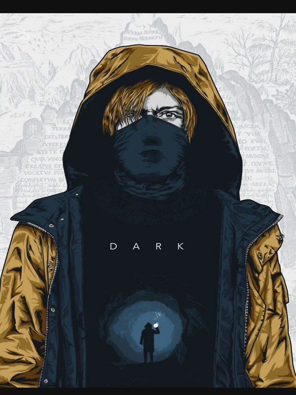 تی شرت کلاسیک دارک | تی شرت CLASSIC DARK طرح Dark Netflix