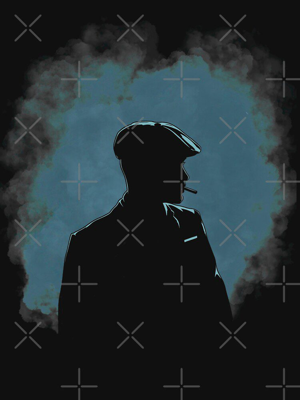 تی شرت کلاسیک پیکی بلایندرز | تی شرت peaky blinders طرح Brummie smoker