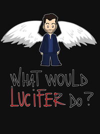 تی شرت کلاسیک لوسیفر | تی شرت CLASSIC Lucifer طرح Wwld