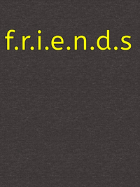 دورس فرندز طرح نوشته فرندزfriends