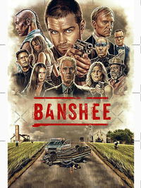 تی شرت کلاسیک بنشی | تی شرت Banshee طرح Banshee Essential