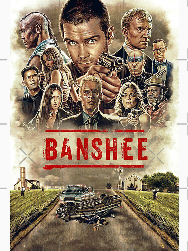 تی شرت کلاسیک بنشی | تی شرت Banshee طرح Banshee Essential