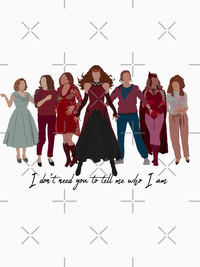 تی شرت کلاسیک مارول | تی شرت Marvel طرح Decades Of Wanda