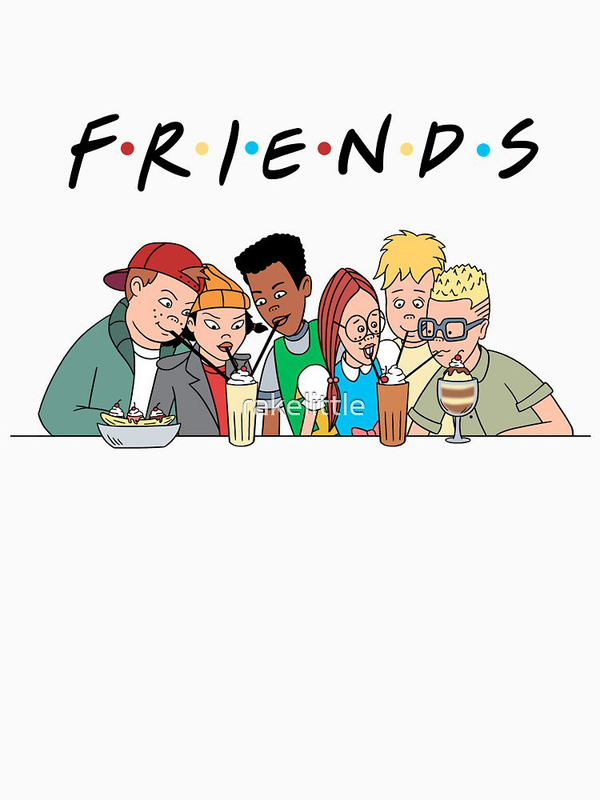 تیشرت فرندز  طرح رسسfriends