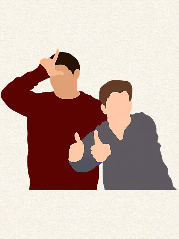 دورس فرندز  طرح مینیمال جویی و چندلرfriends