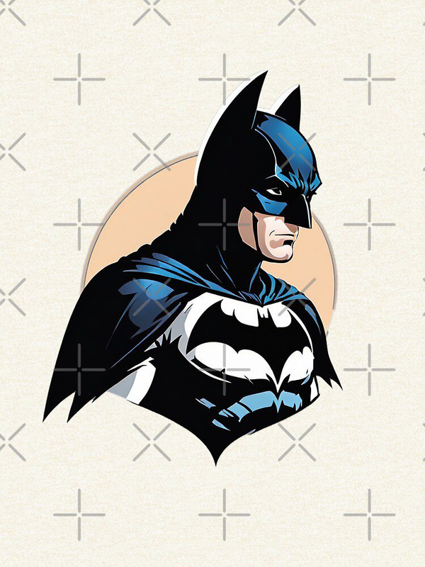 دورس بتمن | دورس BATMAN طرح Bruce Wayne سفید و مشکی