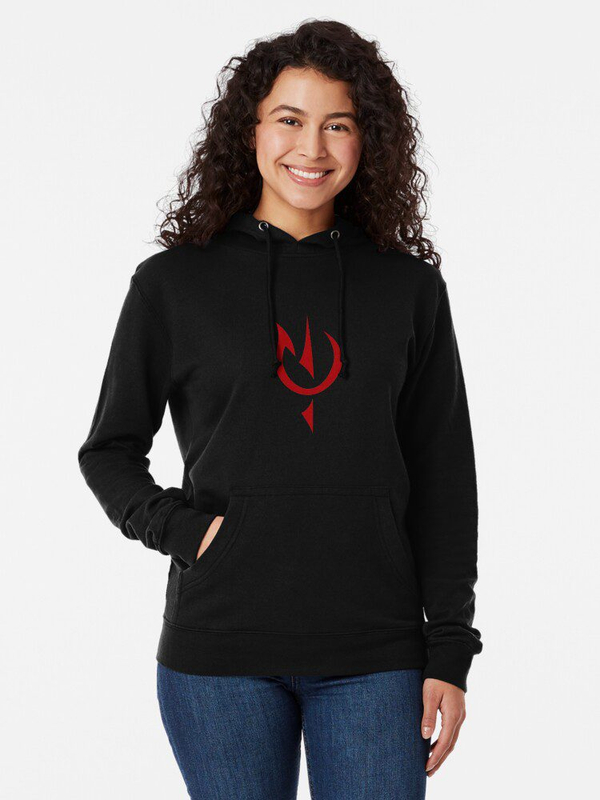 هودی ارباب حلقه ها | هودی Lord Of The Ring طرح Red Symbol of Sauron