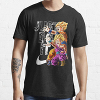 تیشرت دراگون بال | تیشرت Dragon Ball طرح Goku And Gohan Kamehameha Just Do It