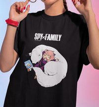 تیشرت جاسوس و خانواده | تیشرت Spy x Family طرح bond anya cute