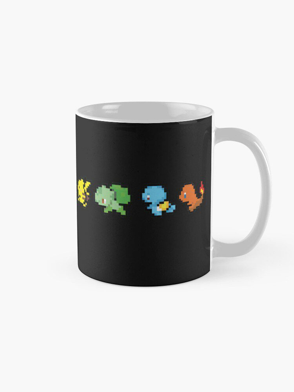ماگ فانتزی pokemon | ماگ فانتزی پوکمون طرح Pixel Starter