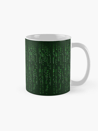 ماگ Matrix | ماگ ماتریکس طرح The Matrix Code