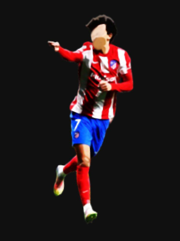 تیشرت ورزشی اتلتیکو مادرید | تیشرت Atletico madrid طرح Joao Felix celebrating