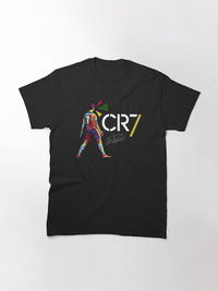 تیشرت ورزشی رئال مادرید | تیشرت رونالدو طرح Cr7 Cristiano Ronaldo Signature