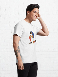 تیشرت ورزشی پاری سن-ژرمن | تیشرت Paris Saint-Germain طرح Kylian Mbappe minimalist illustration