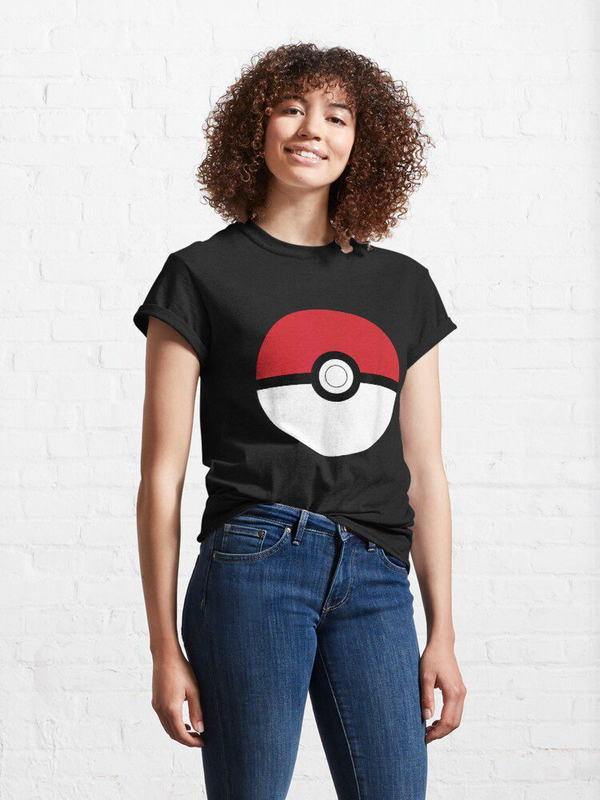 تیشرت pokemon | تیشرت پوکمون طرح ball Classic
