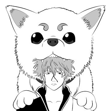 تیشرت انیمه Gintama  گینتاما Dog God