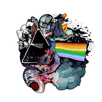 تیشرت پینک فلوید تیشرت The Dark Side of the Moon