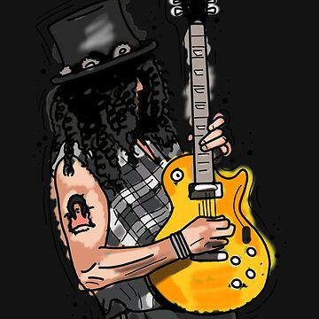 تیشرت guns n roses گانز ان روزز Slash illustration