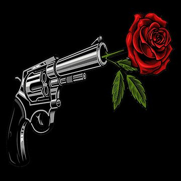 تیشرت guns n roses گانز ان روزز Gun with rose
