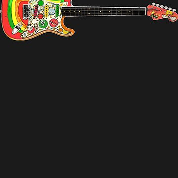تیشرت guns n roses گانز ان روزز George Harrison Guitar Sticker