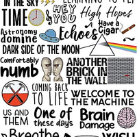 تیشرت پینک فلوید تیشرت Dark Side of the Doodle