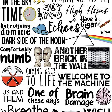 تیشرت پینک فلوید تیشرت Dark Side of the Doodle