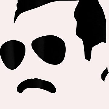تیشرت گروه موسیقی Queen کویین تیشرت Freddie Mercury Official Monochrome Block Face