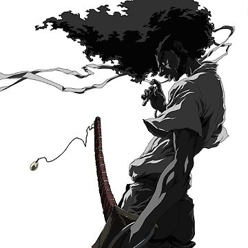 تیشرت لانگ  انیمه AFRO SAMURAI افرو سامورایی Afro Samurai