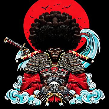 تیشرت لانگ  انیمه AFRO SAMURAI افرو سامورایی Afro Samurai - Retro Vintage logo