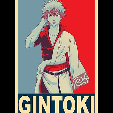 تیشرت انیمه Gintama گینتاما Gintoki Sakata Poster