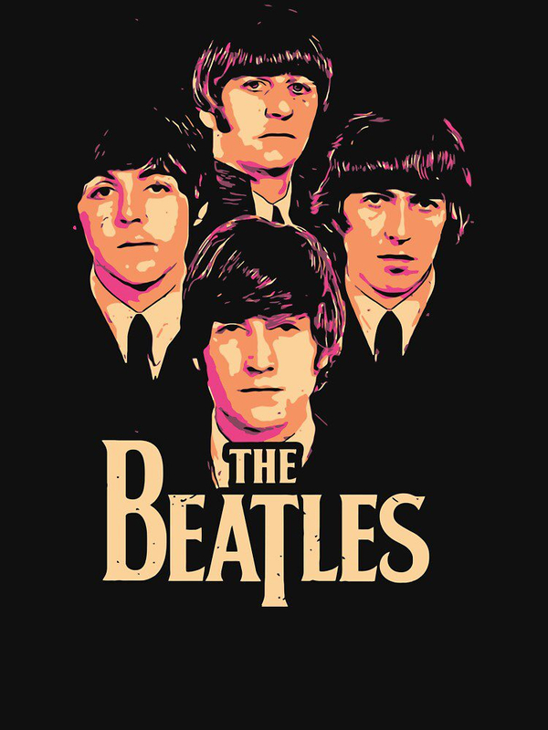 تیشرت گروه موسیقی beatles بیتلز big mouth Essential