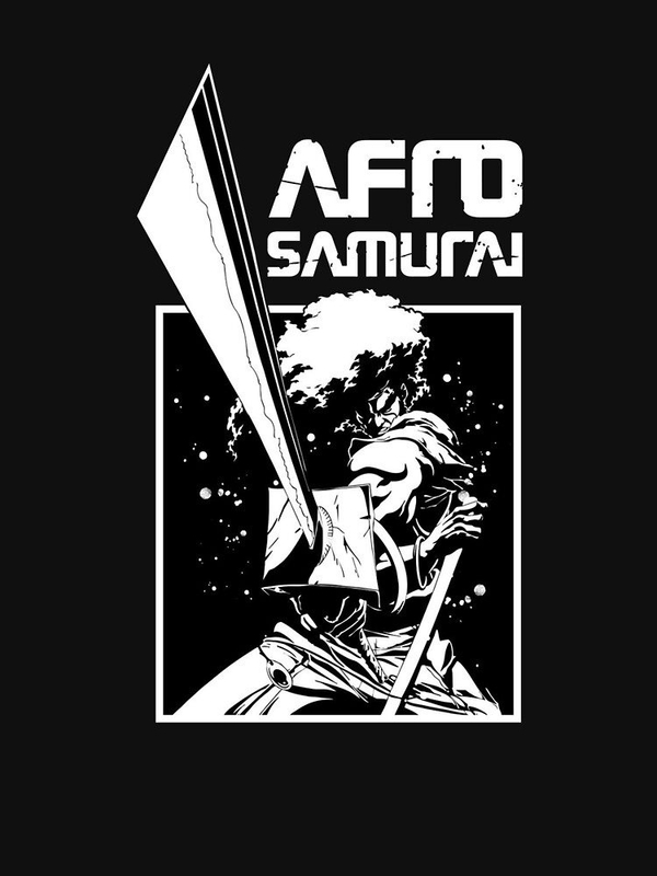تیشرت لانگ انیمه AFRO SAMURAI افرو سامورایی Afro Samurai