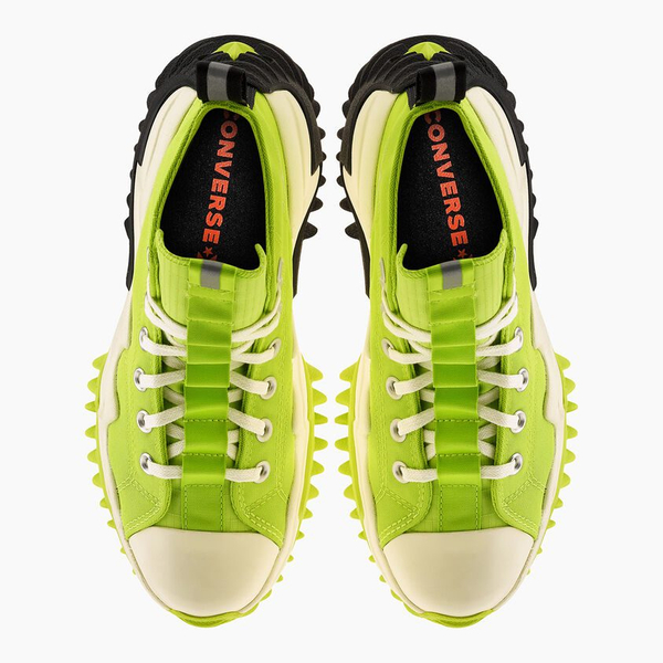 کفش آل استار اصل ساق بلند لژ دار سبز کاهویی all star run star motion green
