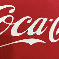تیشرت نخ پنبه با طرح نوشابه کوکا کولا coca cola تک سایز xxl و 3xl