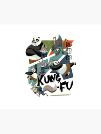 پد موس و دسک پد طرح kung fu panda پاندای کونگ فوکار kung fu panda 4