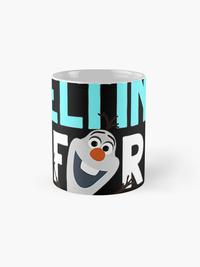 ماگ انیمیشن Frozen | ماگ یخ زده طرح Some people are worth melting for - Olaf