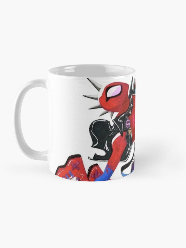 ماگ Spiderman | ماگ اسپایدرمن طرح spider punk sticker