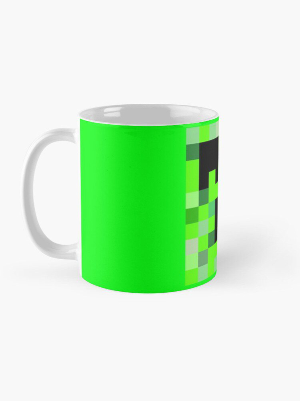 ماگ Minecraft  | ماگ ماینکرافت طرح کریپر Kawaii Creeper