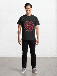 تیشرت house of the dragon  طرح  da fire Classic T-Shirt