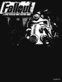 تی شرت کلاسیک طرح فال اوت | Classic Fallout Essential T-Shirt