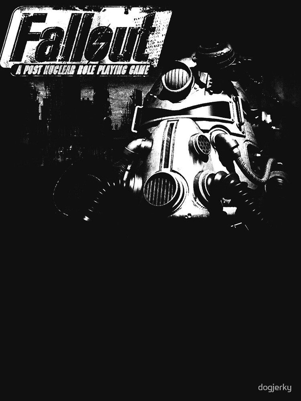تی شرت کلاسیک طرح فال اوت | Classic Fallout Essential T-Shirt